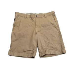 Columbia Flex ROC Shorts Men Size 40 Tan Regular Fit Chino Style 1794791 Stretch